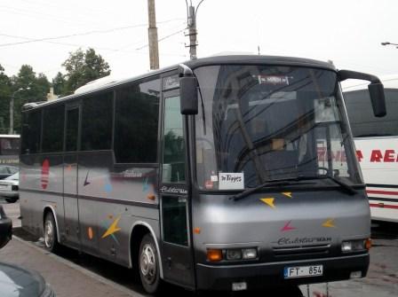 Bus rental in Norge, Norway MAN 30 seats