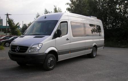 Bus rental Norge, Norway Mercedes Benz Sprinter Lux TOP Business class
